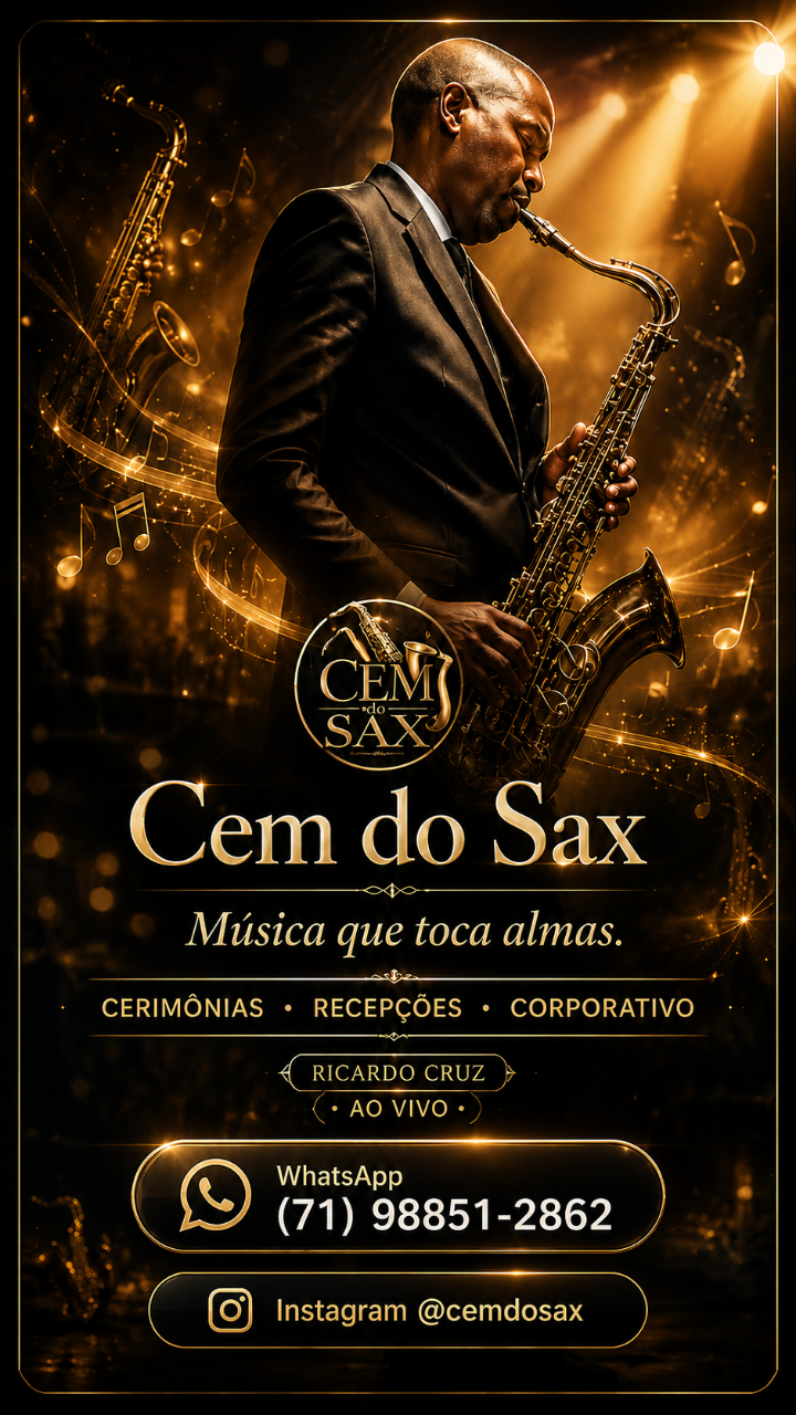 Cem do Sax — peça oficial
